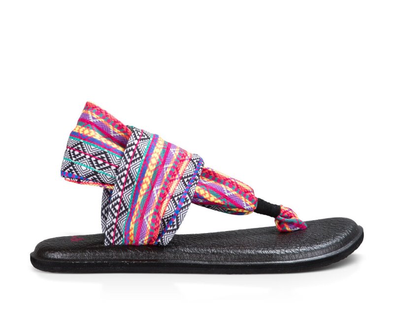 Sandale Sanuk Yoga Sling 2 Prints Femme - Multicolore QIGLWR261